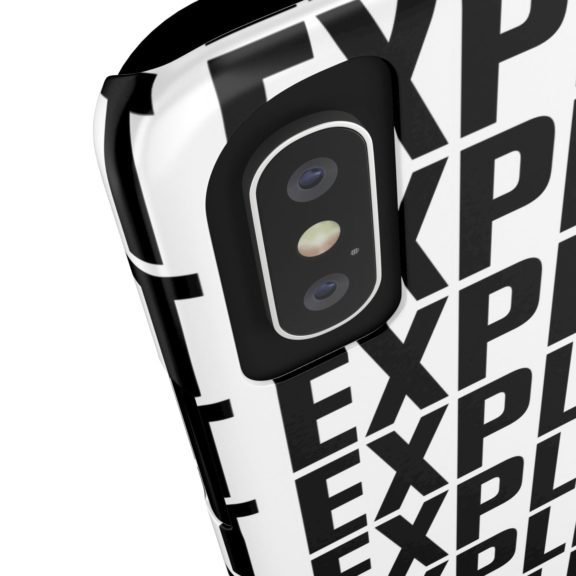 Explicit Letters Phone Case: Slim iPhone Cover