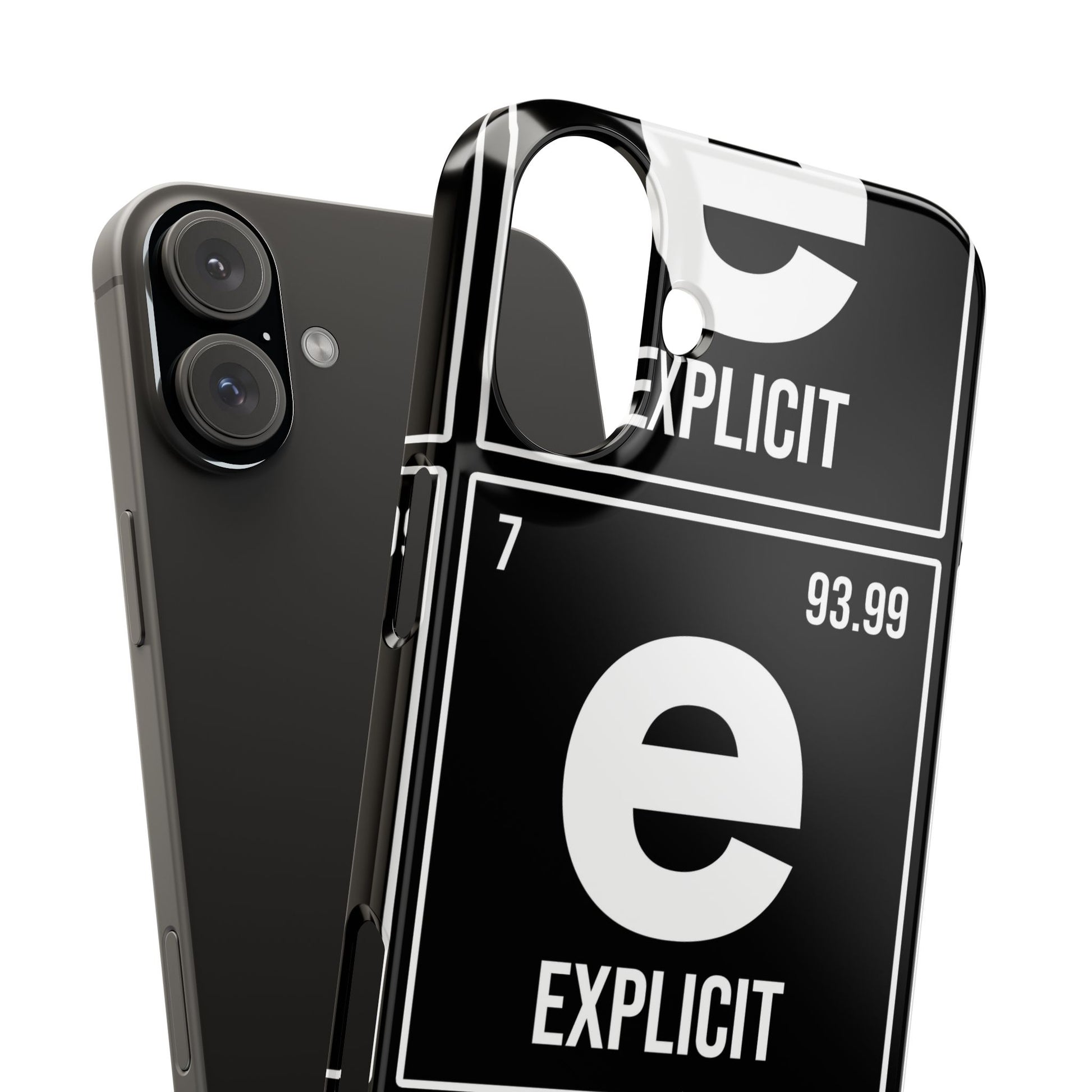 Explicit E Slim Phone Case: Urban Style & Protective Cover