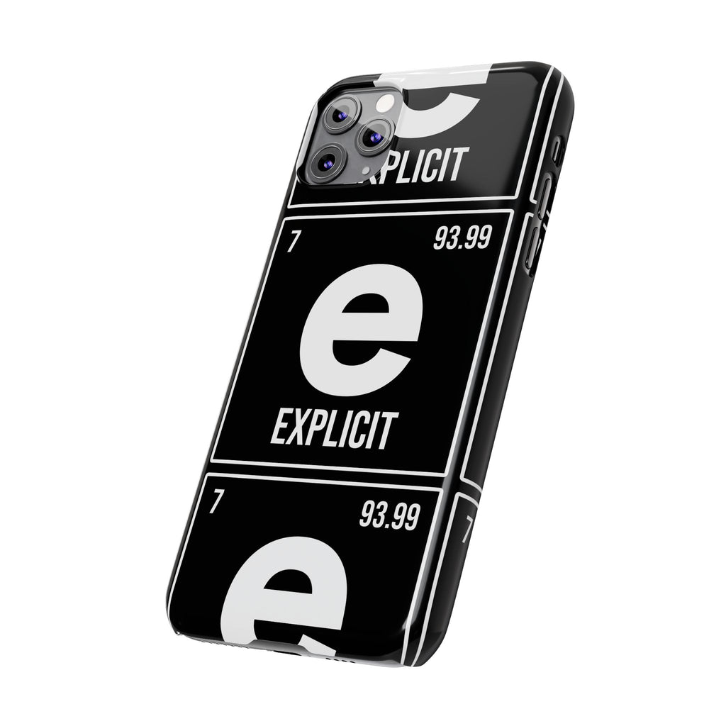 Explicit E Slim Phone Case: Urban Style & Protective Cover