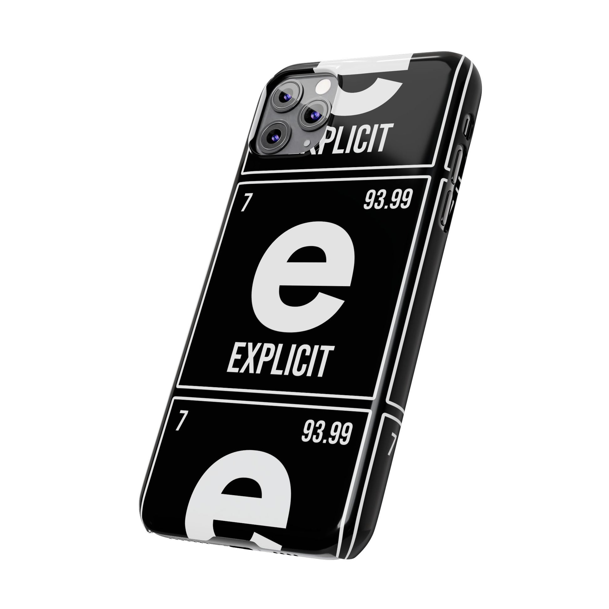 Explicit E Slim Phone Case: Urban Style & Protective Cover