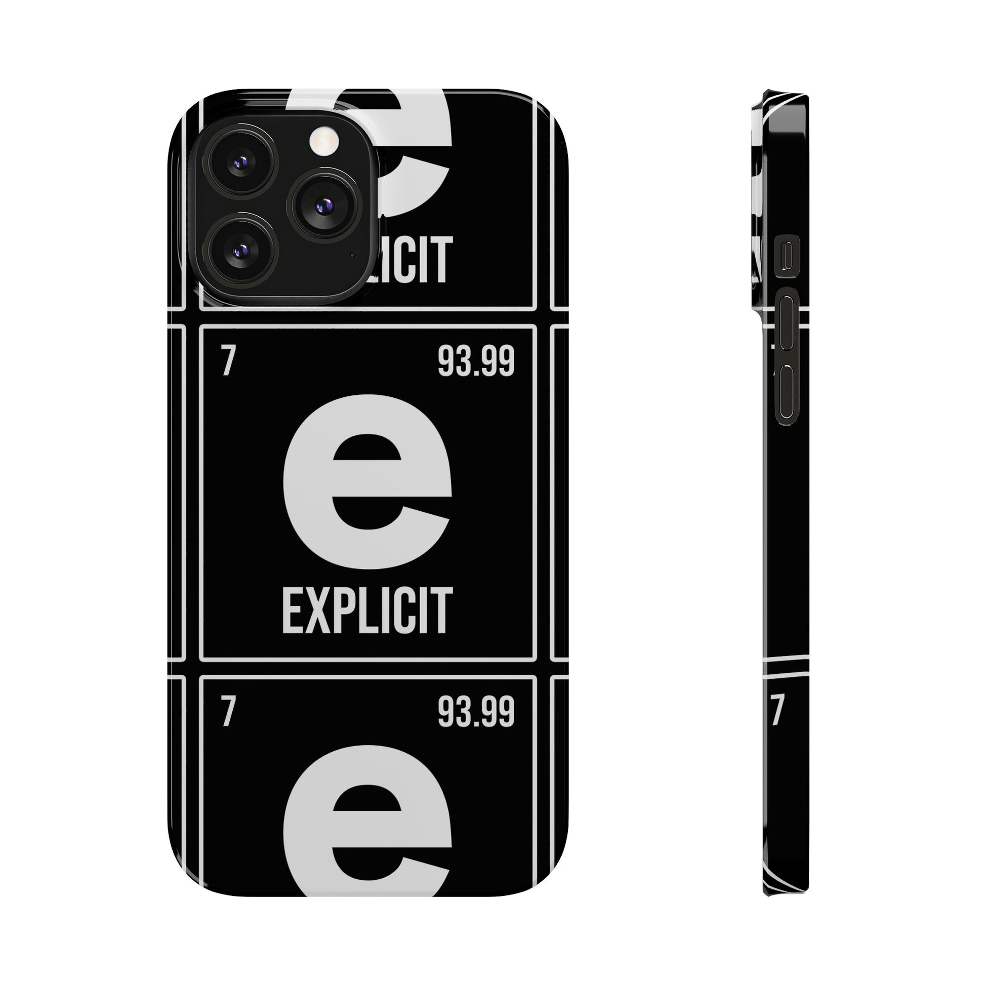 Explicit E Slim Phone Case: Urban Style & Protective Cover