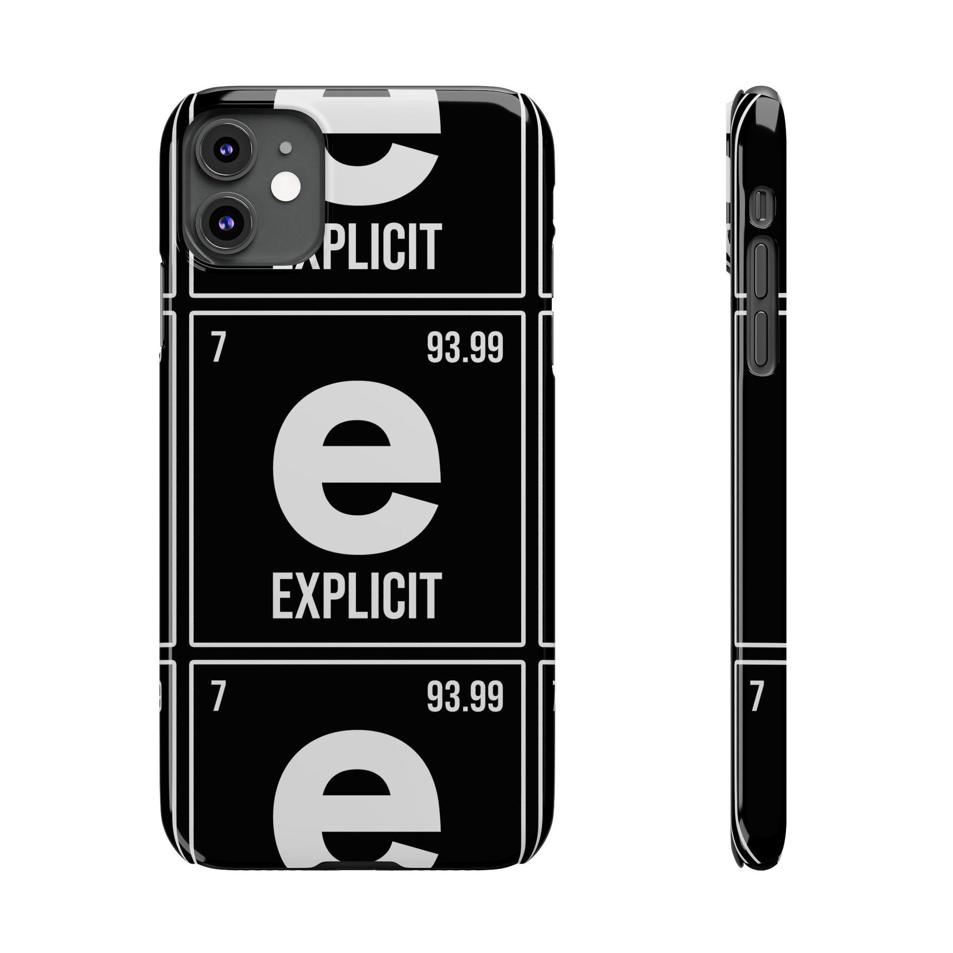 Explicit E Slim Phone Case: Urban Style & Protective Cover
