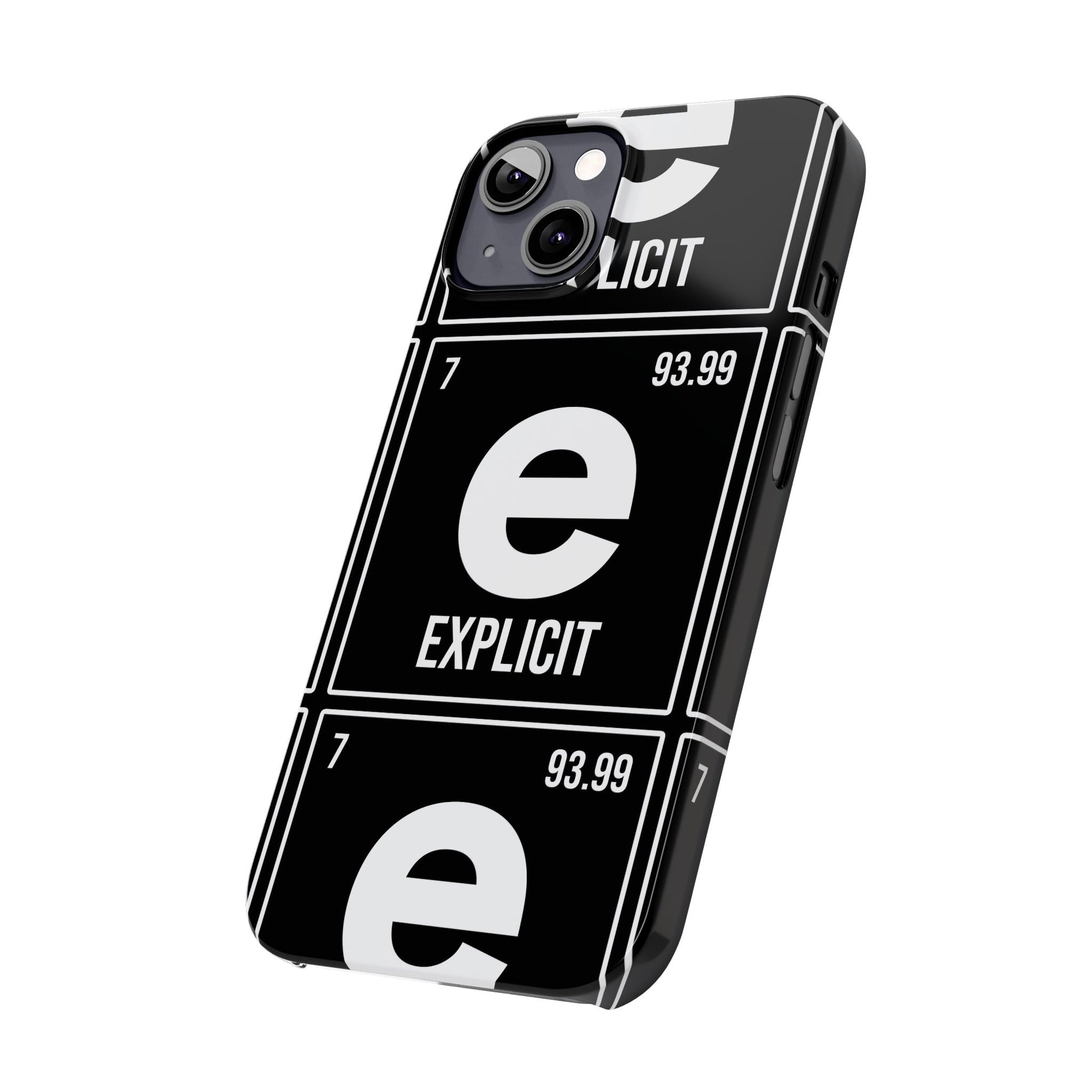 Explicit E Slim Phone Case: Urban Style & Protective Cover