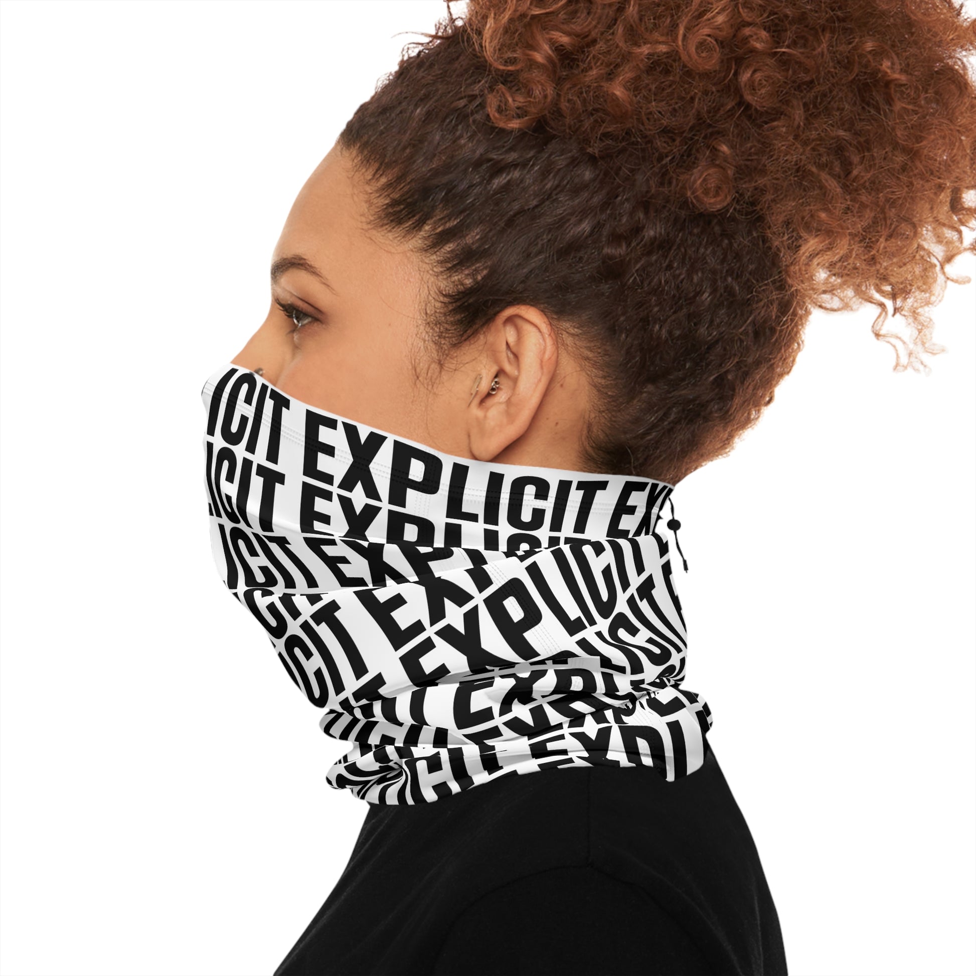 Explicit Energy Neck Gaiter: Warm, Stylish & Outdoor Ready