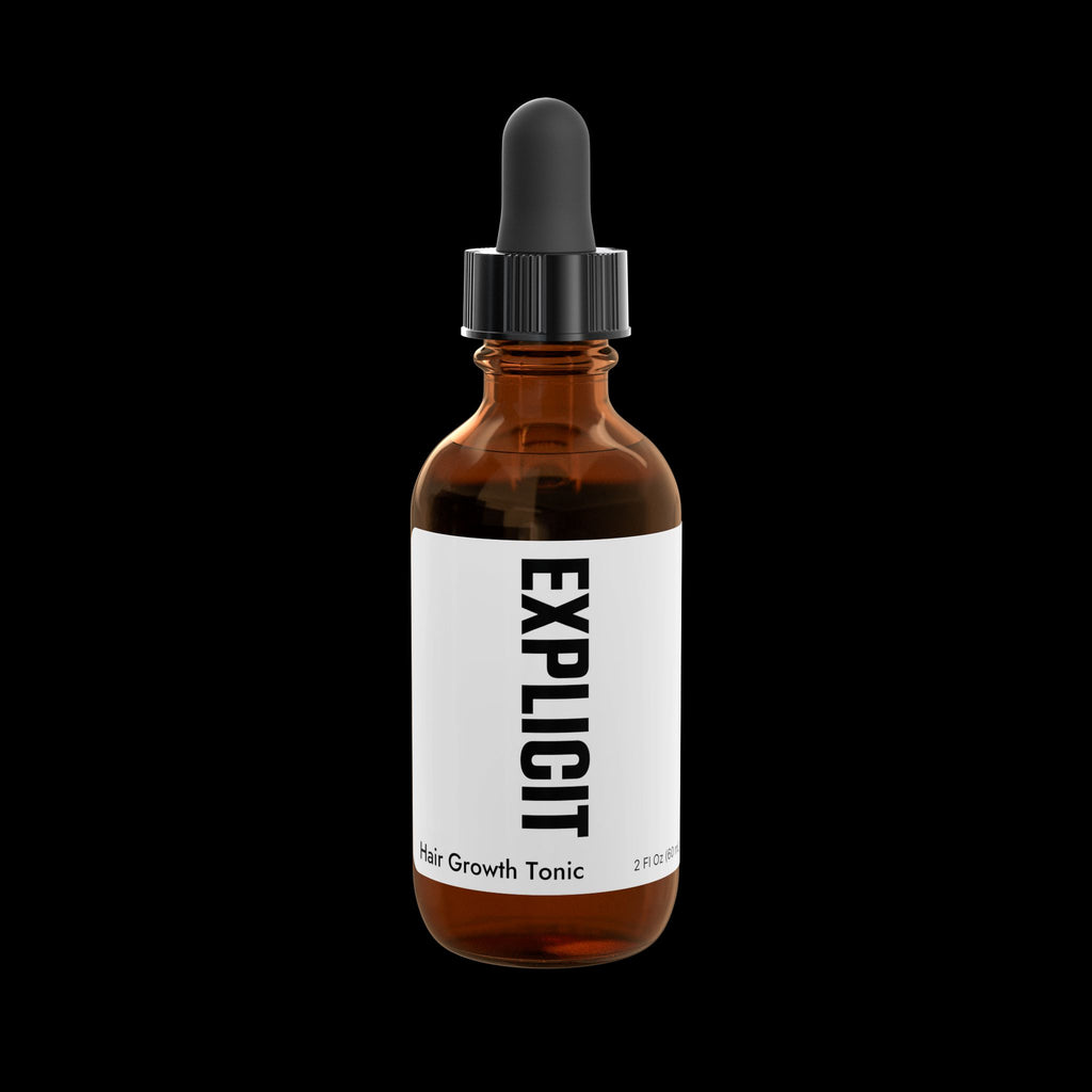 Explicit Energy Biotin & Caffeine Hair Growth Tonic for Thinning Hair - Thickening Serum 2 fl oz
