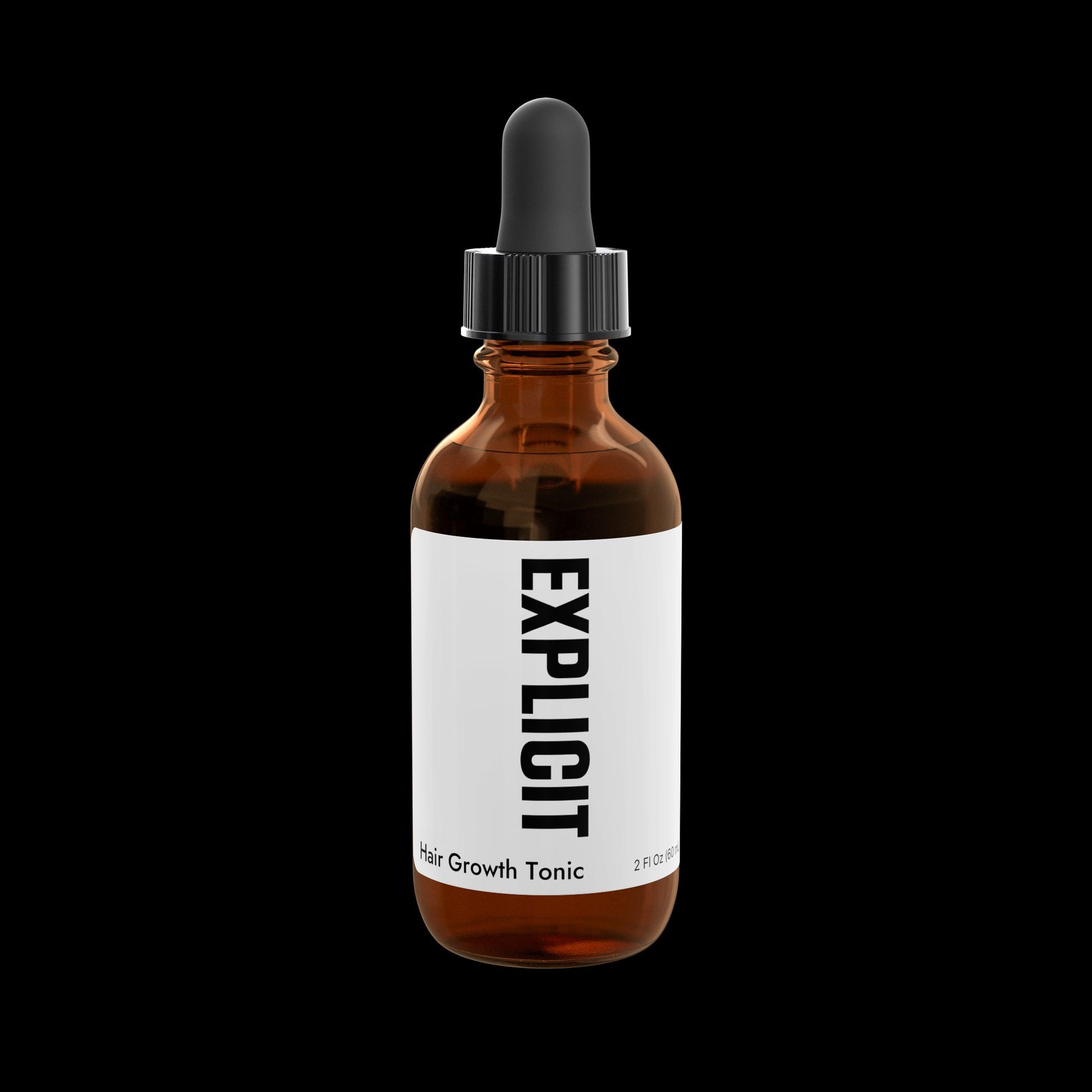 Explicit Energy Biotin & Caffeine Hair Growth Tonic for Thinning Hair - Thickening Serum 2 fl oz
