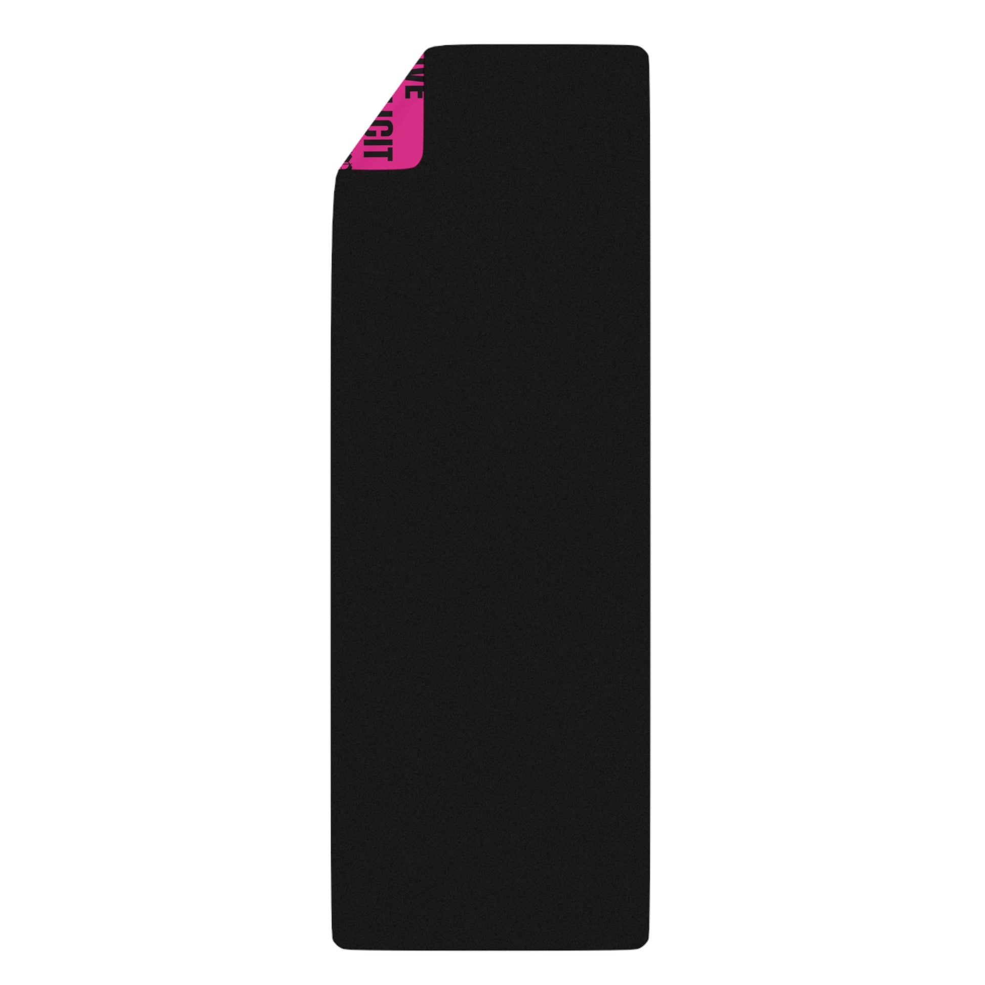 Explicit Energy Yoga Mat: "Live Explicit... Sleep When You Die" Fitness Gear