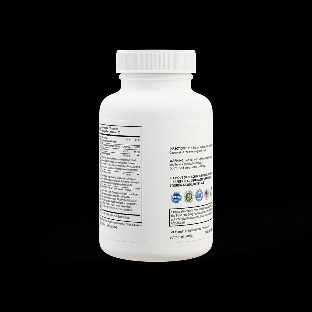 Explicit Energy Multivitamin for Women: Daily Health & Hormone Support (60 Capsules)