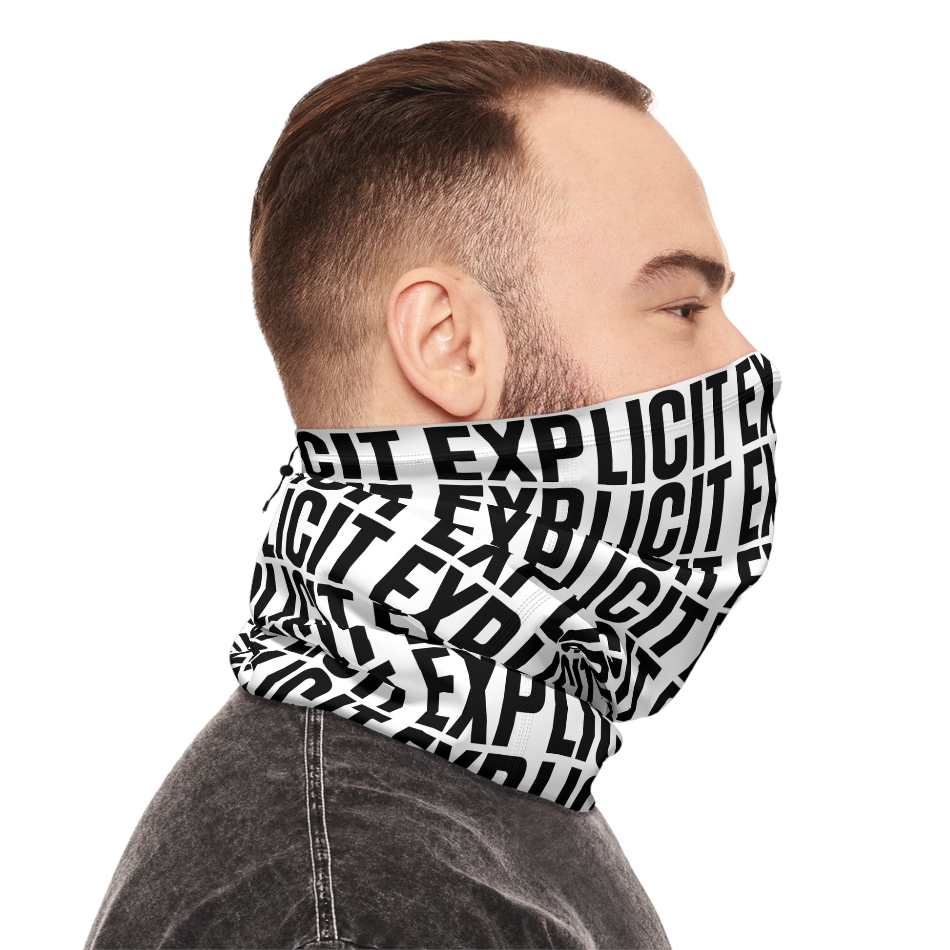 Explicit Energy Neck Gaiter: Warm, Stylish & Outdoor Ready