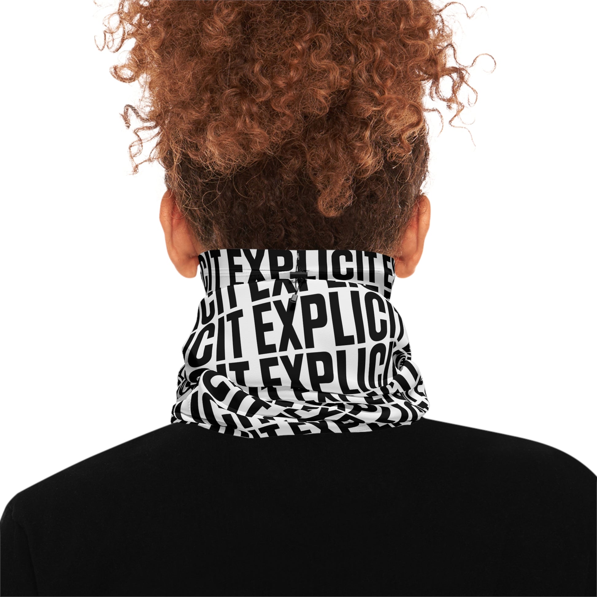 Explicit Energy Neck Gaiter: Warm, Stylish & Outdoor Ready