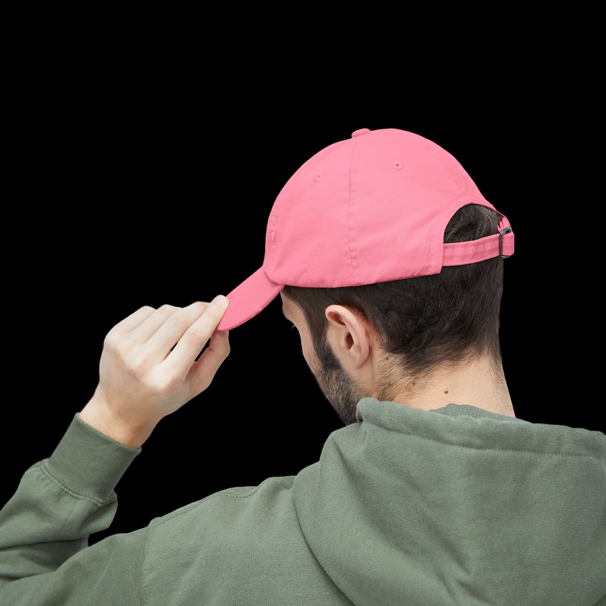 Explicit Distressed Cap: Unisex Casual Streetwear Hat
