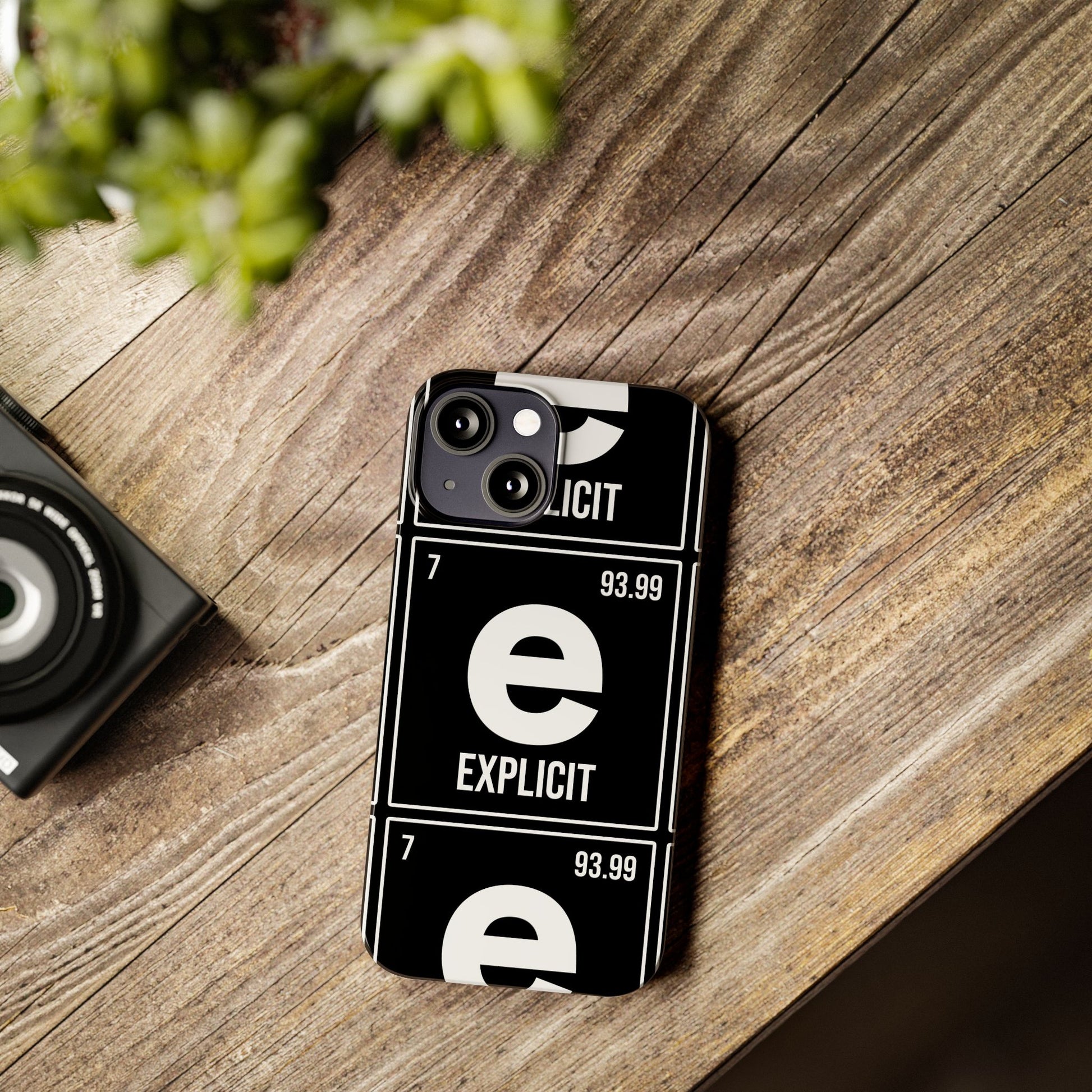Explicit E Slim Phone Case: Urban Style & Protective Cover