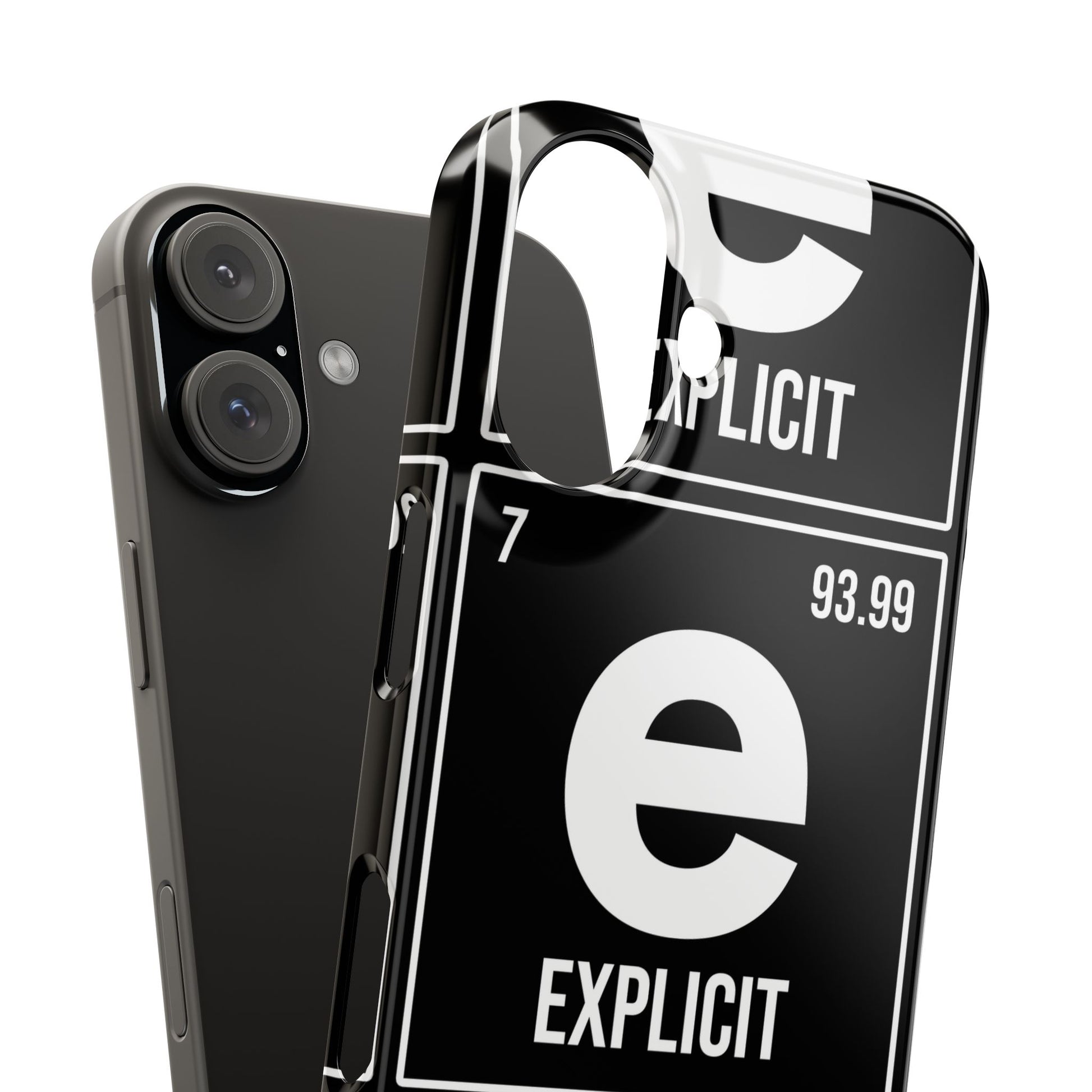 Explicit E Slim Phone Case: Urban Style & Protective Cover