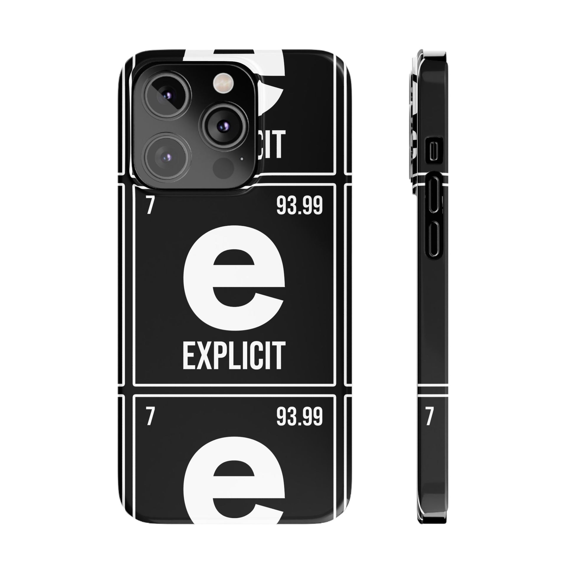 Explicit E Slim Phone Case: Urban Style & Protective Cover