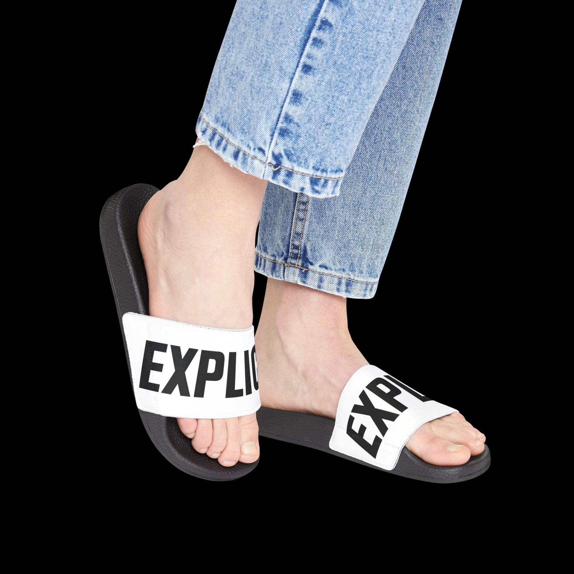 Explicit Slides: Women's Pool Sandals & Beach Footwear