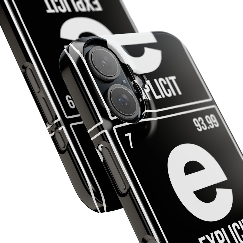 Explicit E Slim Phone Case: Urban Style & Protective Cover