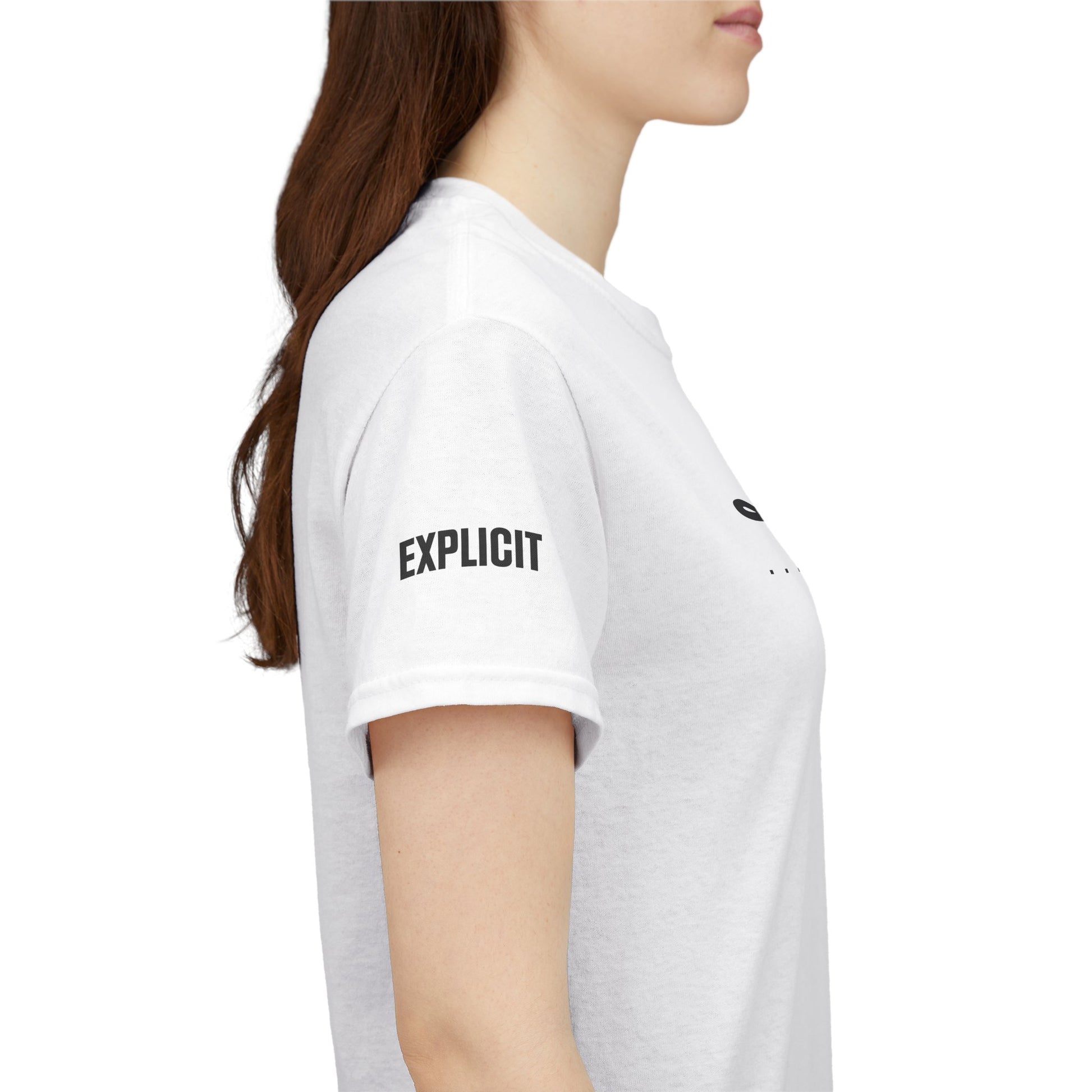 Explicit "Live Explicit... Sleep When You Die" Unisex Tee: Heavy Cotton Graphic T-Shirt