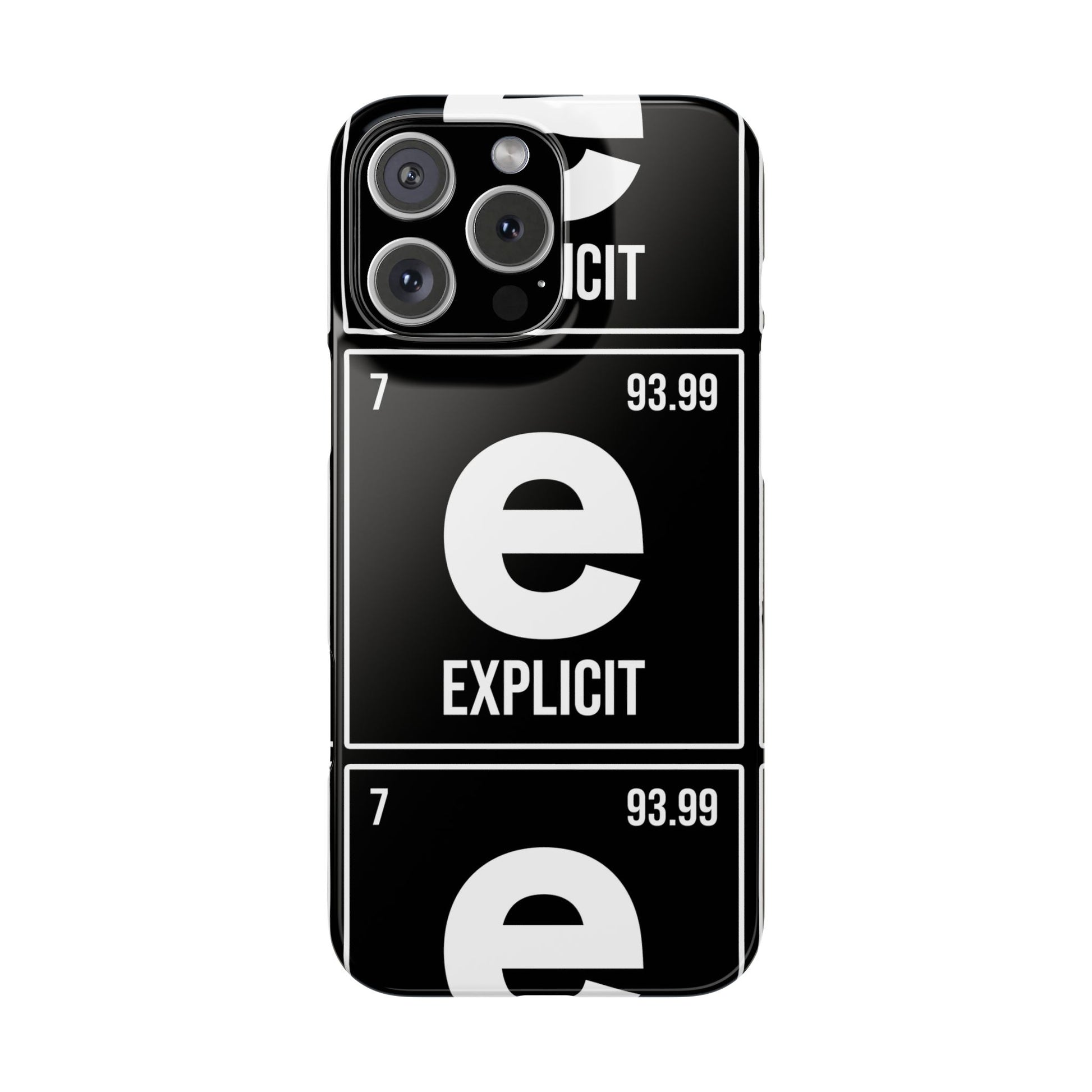 Explicit E Slim Phone Case: Urban Style & Protective Cover