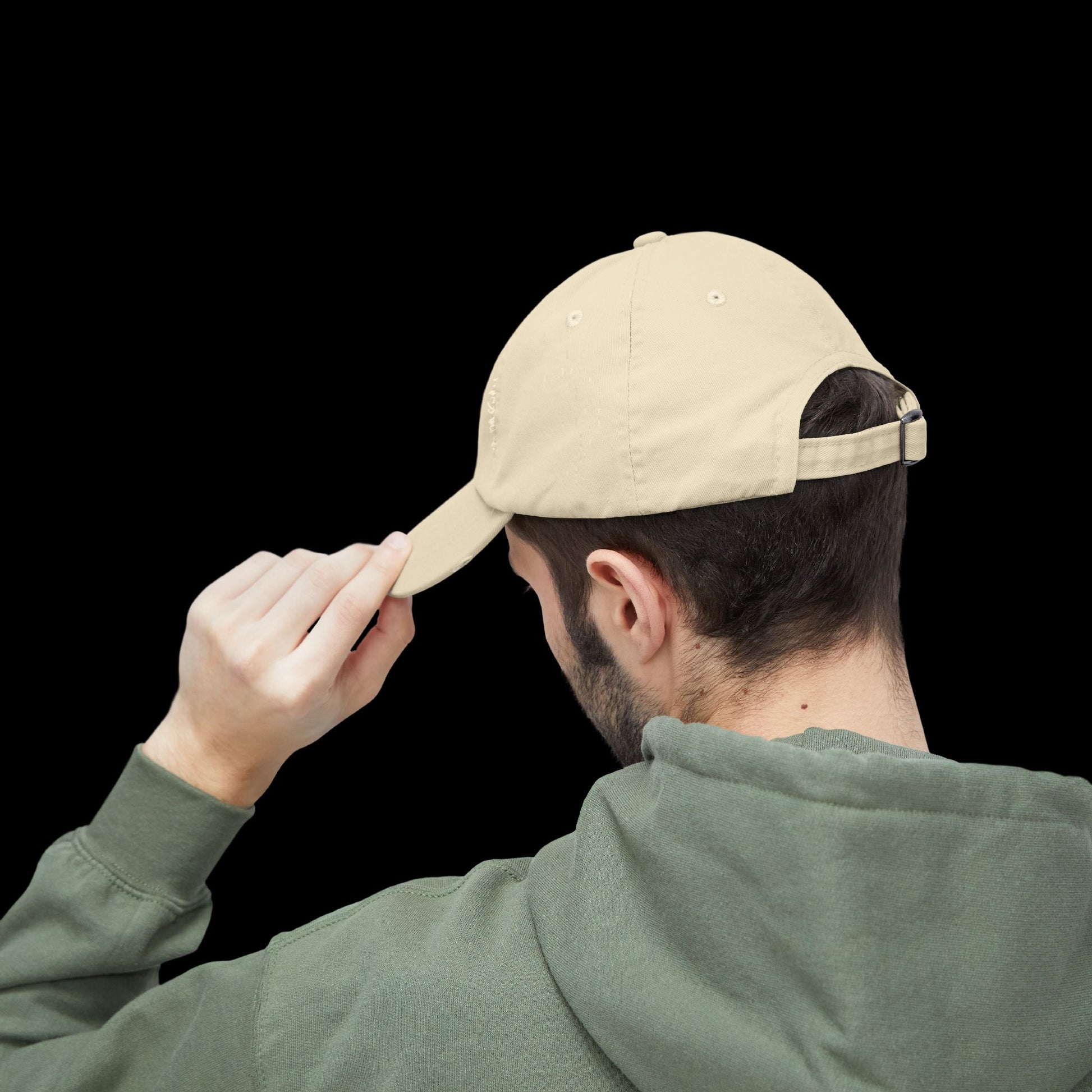 Explicit Distressed Cap: Unisex Casual Streetwear Hat