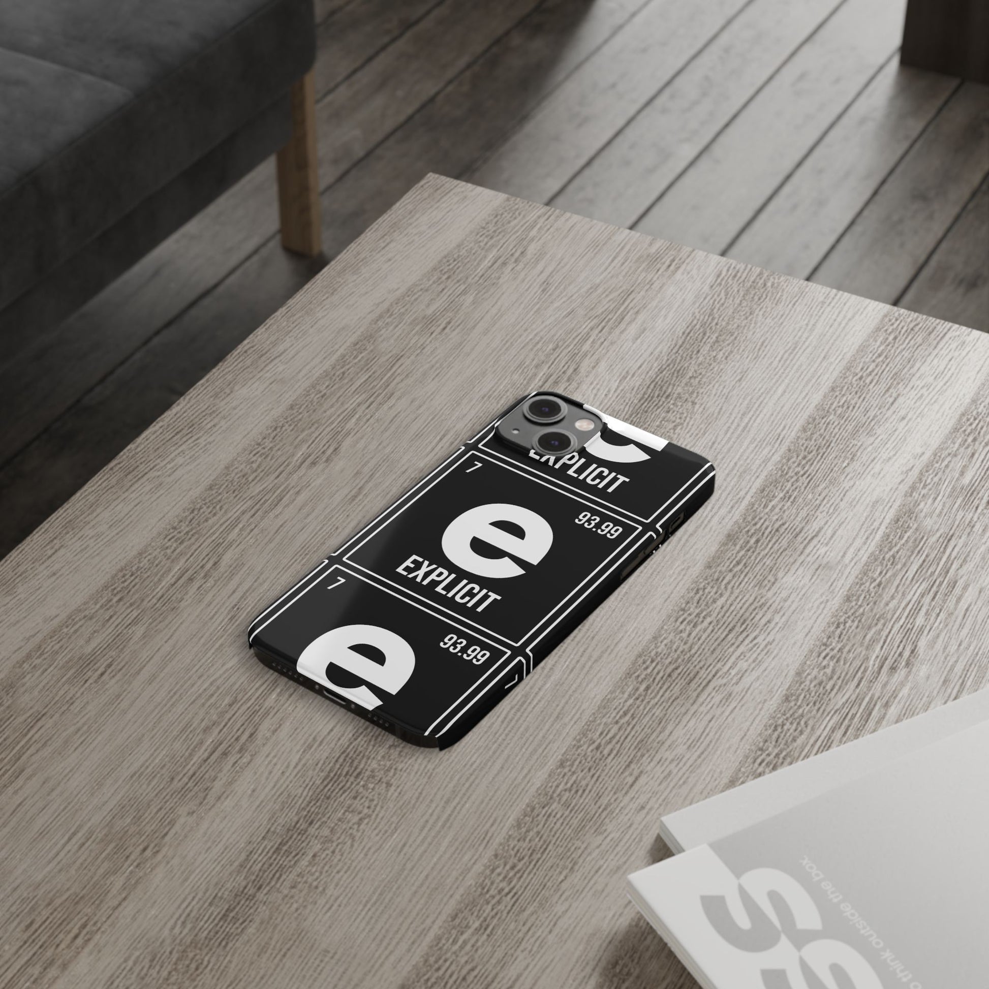 Explicit E Slim Phone Case: Urban Style & Protective Cover