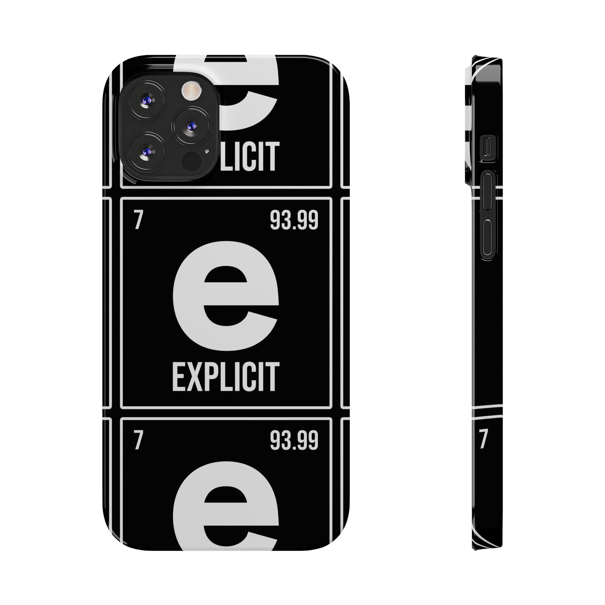 Explicit E Slim Phone Case: Urban Style & Protective Cover