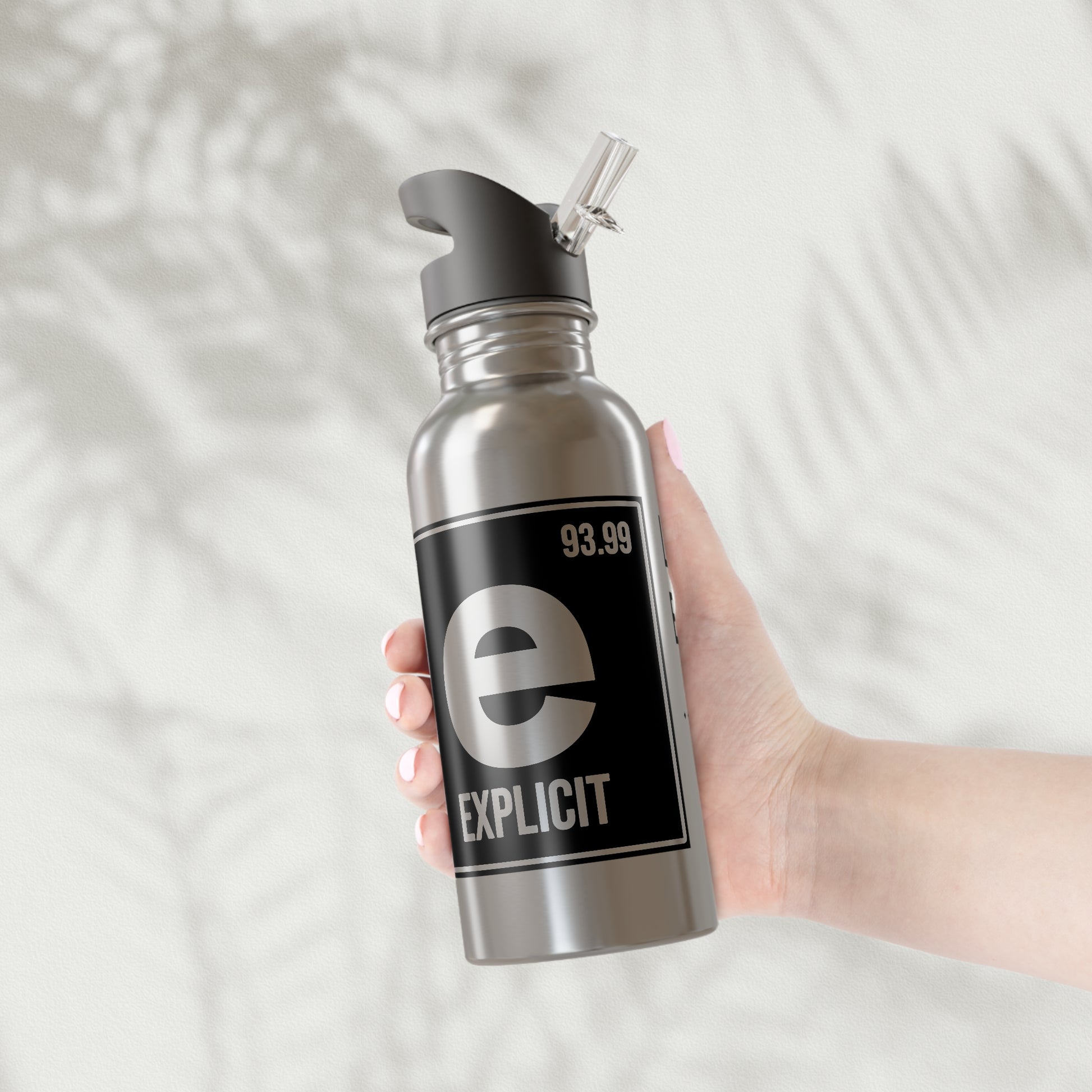 Explicit Energy Bottle: 20oz Stainless Steel Insulated Gym Bottle