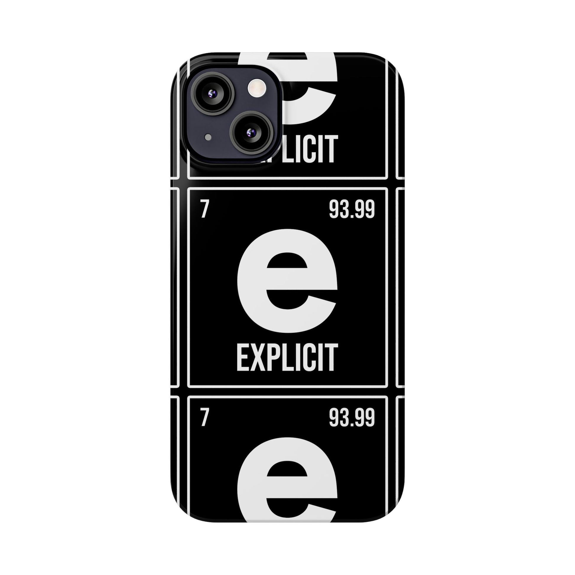Explicit E Slim Phone Case: Urban Style & Protective Cover