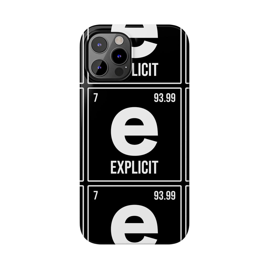 Explicit E Slim Phone Case: Urban Style & Protective Cover
