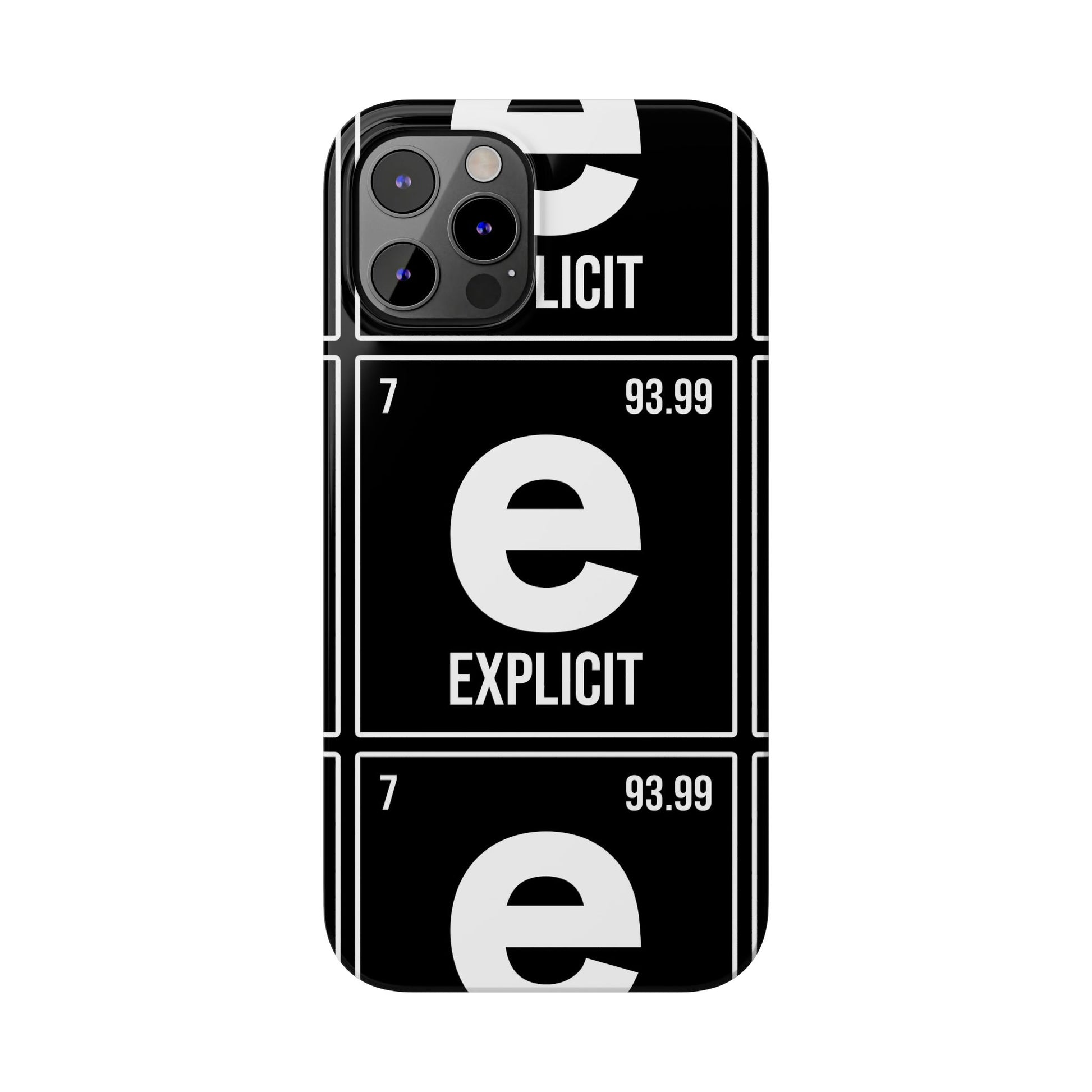 Explicit E Slim Phone Case: Urban Style & Protective Cover
