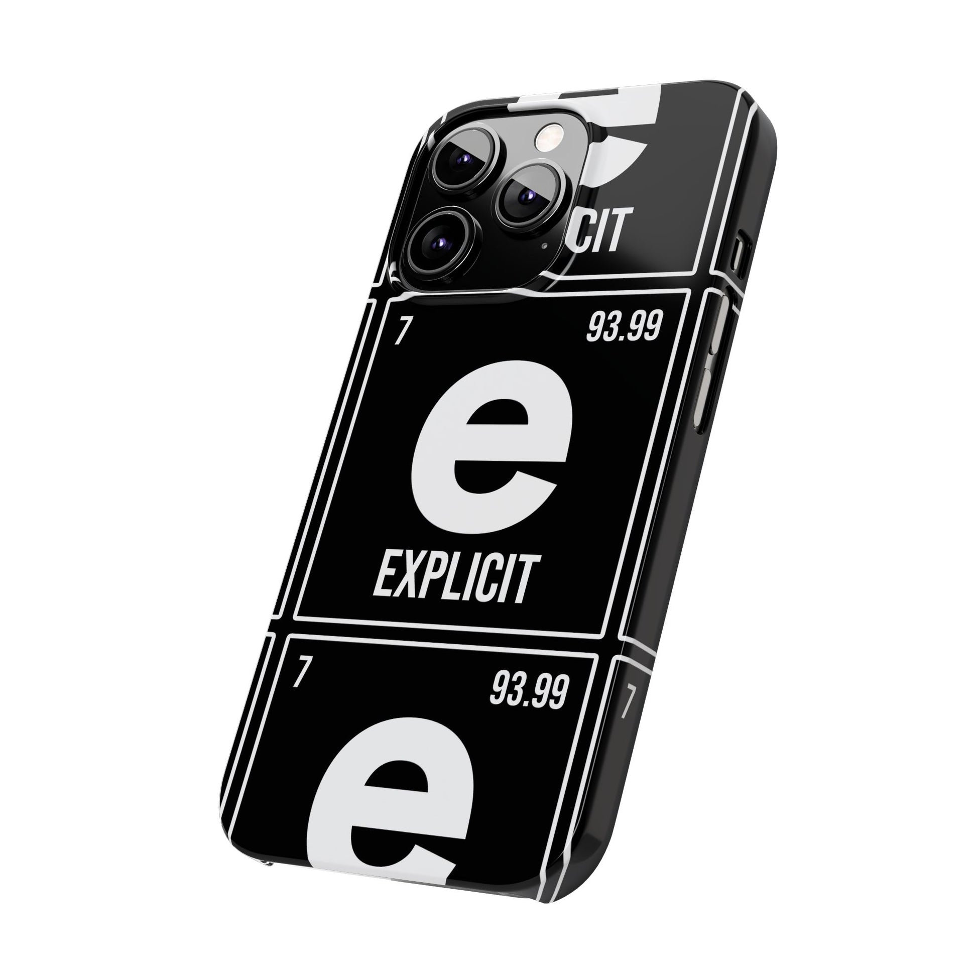 Explicit E Slim Phone Case: Urban Style & Protective Cover