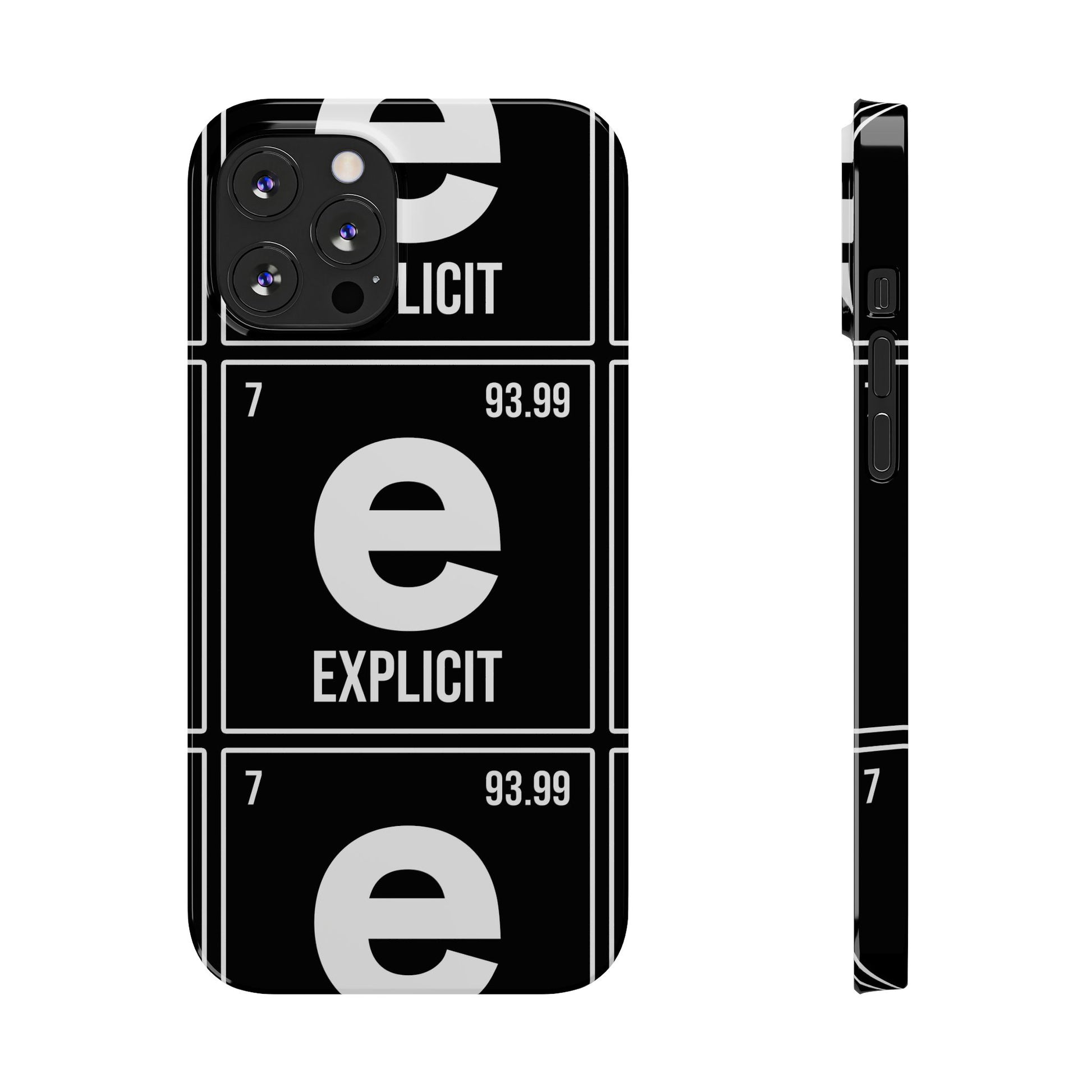 Explicit E Slim Phone Case: Urban Style & Protective Cover