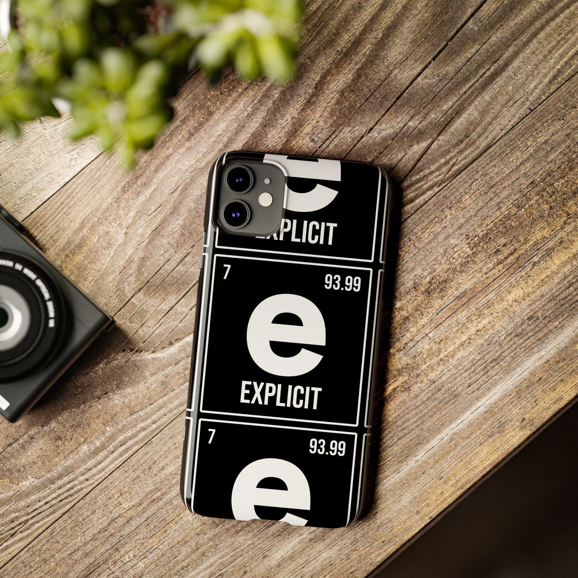 Explicit E Slim Phone Case: Urban Style & Protective Cover