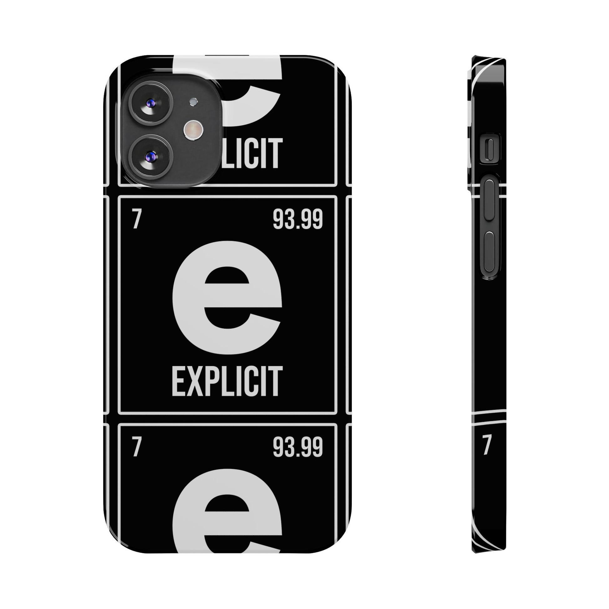 Explicit E Slim Phone Case: Urban Style & Protective Cover